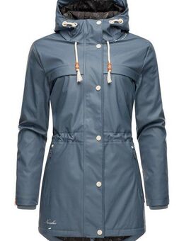Navahoo Regenmantel Rainy Forest modischer Damen Outdoor Regenparka