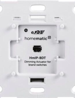 Homematic IP Dimmaktor für Markenschalter - Unterputz (143166A0) Unterputzschalter