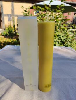 Villeroy & Boch Kerze Neu gelb-grün OVP - Beeskow
