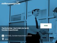 Technischer Vertrieb (m/w/d) Sondermaschinen - Köln