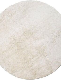 Paco Home Teppich Cadiz 630, rund, Höhe: 14 mm, Kurzflor, Uni-Farben, besonders weich, waschbar, Wohnzimmer