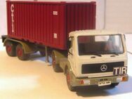 Wiking alt 1:87 MB Sattelzug Container Fahrer Antenne Spiegel etc - Amberg