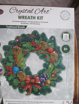 Crystal Art " Weihnachtskranz " - Gefell (Thüringen)