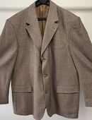 Sakko Blazer DANIEL HECHTER Jacke Schurwolle Hellbraun Gr. 27 in 56414