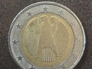 2 Euro Münze 2002 Adler Deutschland - Schwanewede