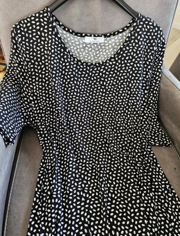 Peter Hahn, Long-Shirt, Gr. 44, Neu, Schwarz/Weiß, Viskose - Bad Bederkesa