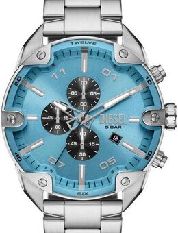 Diesel Chronograph SPIKED DZ4655, Quarzuhr, Armbanduhr, Herrenuhr, Stoppfunktion, Edelstahlarmband