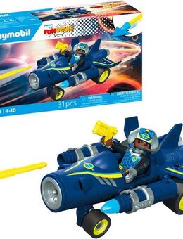Playmobil® Rasender Space-Jet (71719), Funstars Konstruktions-Spielset, (31 St), Made in Europe