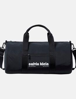 Calvin Klein Jeans Weekender CKJ GRAPHIC CK CROSSBODY DUFFLE, Herren Reisetasche, Sporttasche, Freizeittasche mit Logoschriftzug