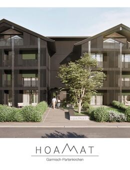 HOAMAT - zentral gelegenes Apartment mit Garten und Südterrasse mit Zugspitzblick - Garmisch-Partenkirchen