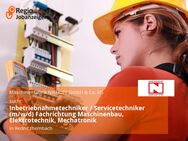 Inbetriebnahmetechniker / Servicetechniker (m/w/d) Fachrichtung Maschinenbau, Elektrotechnik, Mechatronik - Rednitzhembach