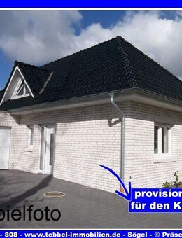 Walmdachbungalow in Fresenburg an der Ems! Neubau! - Fresenburg