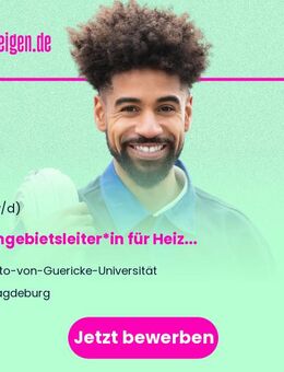 Sachgebietsleiter*in (m/w/d) für Heizungs-, Lüftungs-,Klima- und Kältetechnik - Magdeburg