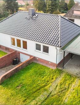 Moderner Bungalow mit Tiefgarage und Carport - Langen (Landkreis Cuxhaven)