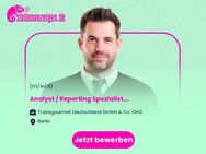 Analyst / Reporting Spezialist (m/w/d) - Berlin