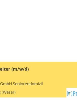 Alltagsbegleiter (m/w/d) - Nienburg (Weser)