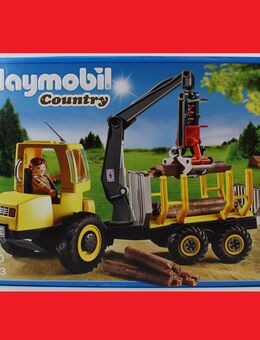 Neu Playmobil 6813 Holztransporter mit Kran LKW Laster Baustelle Bauarbeiter EOL ungeöffnet OVP - Gaggenau