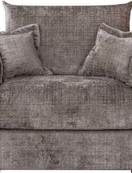Home affaire XXL-Sessel Soft&Cosy, Mega-Sessel, Cord oder Chenille-Struktur, inklusive 2 Zierkissen