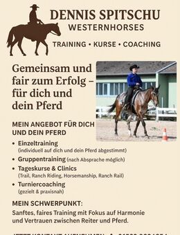 Westernreitunterricht/Beritt/Proplempferde Arbeit uvm - Kirchardt