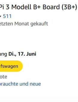 Raspberry Pi 3B plus - Kerpen (Kolpingstadt)
