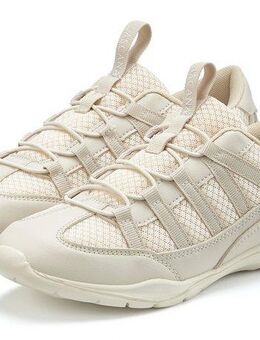LASCANA Freizeitschuh, Halbschuh, Sneaker zum Reinschlüpfen mit elastischen Schnürbändern VEGAN