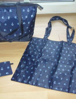 Taschen Set - Einkaufstasche - Beutel - Mäppchen - Halbemond