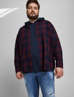Jack & Jones PlusSize Karohemd GINGHAM TWILL SHIRT Bis Größe 6XL