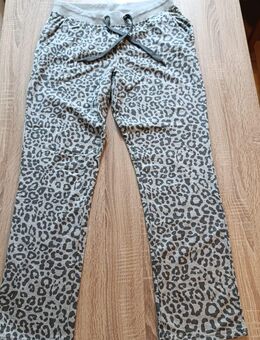 Pyjama Hose Damen, schwarz/weiß gemustert, Größe 40/42, wie neu - Herten