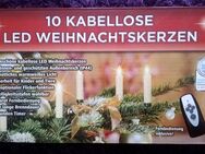 LED Kerzen Weihnachten kabelgebunden kabellos Fernbedienung Lichterketten Lampen neuwertig - Blankenburg (Harz)