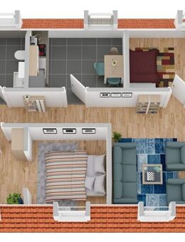 Grundbuch statt Sparbuch! Attraktive 3,5-Zimmerdachgeschosswohnung Bad Tölz - Bad Tölz